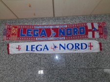 Sciarpe Lega Nord autografi Bossi altri, no ultras Padova Verona Vicenza Salvini