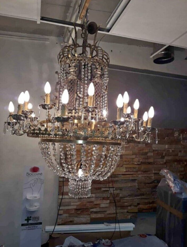 Lampadario ninfa anni - lampadario,