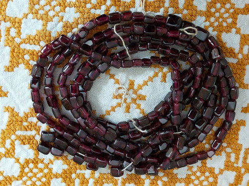 Collana granato vintage - granato,