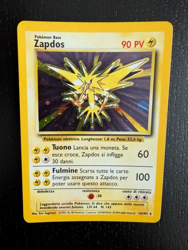 Pokemon zapdos holo set - pokemon,