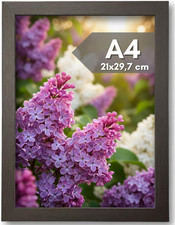 Cornice A4 - Legno Nero -