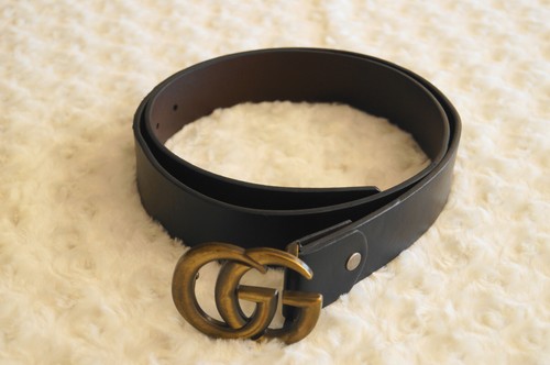 Gucci cintura pelle nera - in,