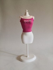 Mattel Barbie Maglietta Rosa Fiat 500 Bianca R1623 2008