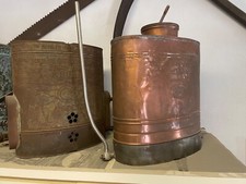 pompa a spalla irroratrice epoca in rame