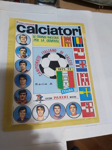 Album calciatori 1971 72 - calciatori, 1971.72