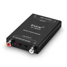 Mini Giradischi Preamplificatore Stereo MM MC Phono Stage Preamp for Turntables