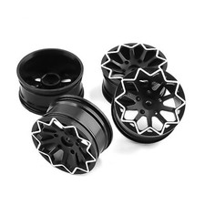 4 pezzi mozzo ruota in lega RC auto drift cerchio ruota per 1/10 RC auto olio auto tram camper