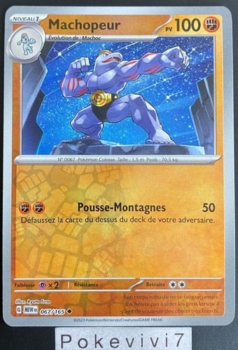 Carte pokemon machopeur - carte,