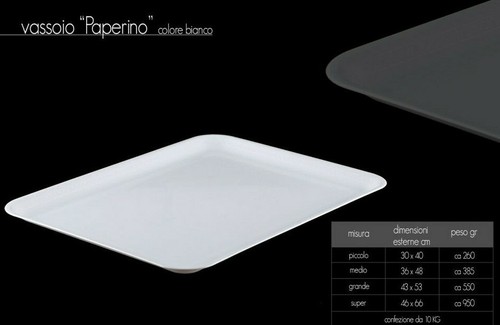 Vassoio rigido plastica - 2,