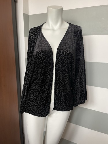 Cardigan kimono nero - , in