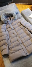 HERNO, piumino caldo, lungo, taglia 52, ottime condizioni, colore tortora, grigio-marrone