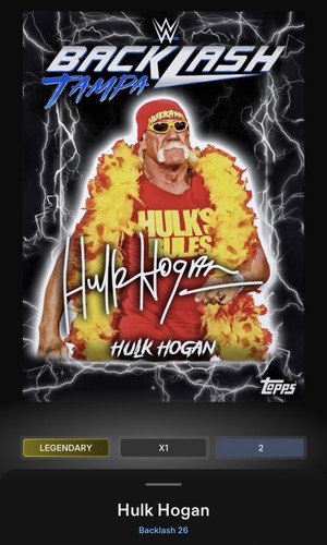 Hulk hogan signature black - -,