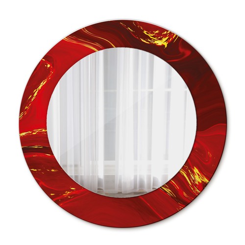 Specchio rotondo con - , elegante