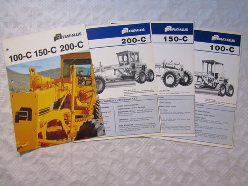 Brochure fiat allis - 4x,
