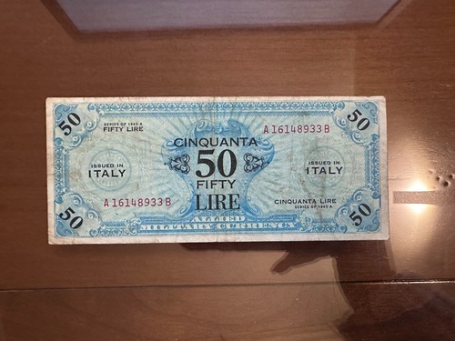 Allied military currency am - military, 50