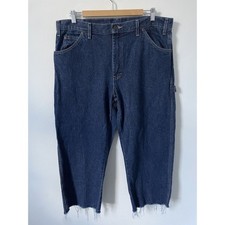 Jeans Dickies W34 blu taglio