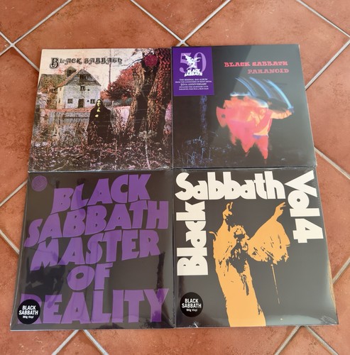 Black sabbath vinyl collection - black,