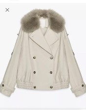 ZARA NUOVO TRENCH CORTO DONNA