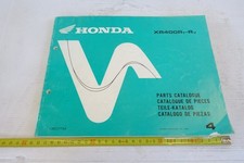 Honda XR 400 R t v catalogo parti di ricambio N 4 1996 parts catalogue