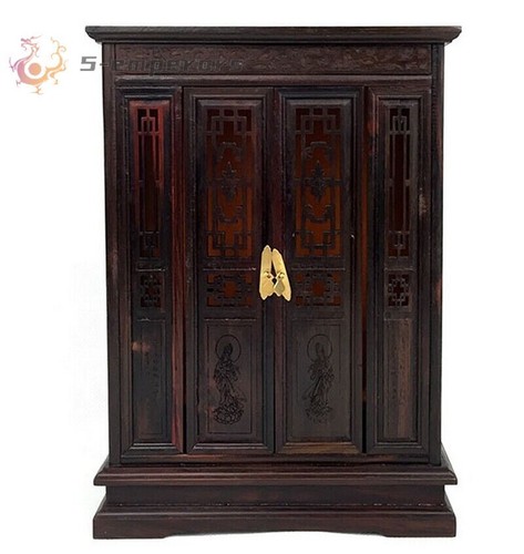 Altare buddista guan yin legno - guan,