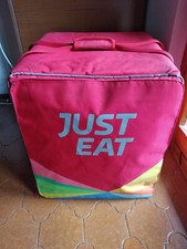 Borsa termica rossa grande con 2 borse termiche più piccole all'interno