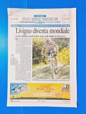 GAZZETTA DELLO SPORT SPECIALE 23 AGOSTO 2005 MONDIALI MOUNTAIN BIKE LIVIGNO