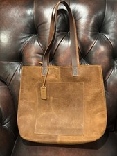 Borsa Kiko in pelle marrone