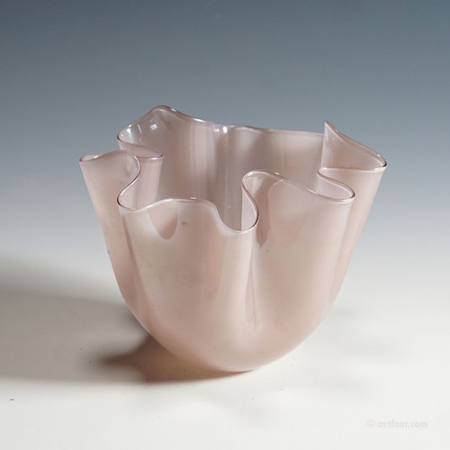 Vaso venini fazzoletto - vaso, 'fazzoletto