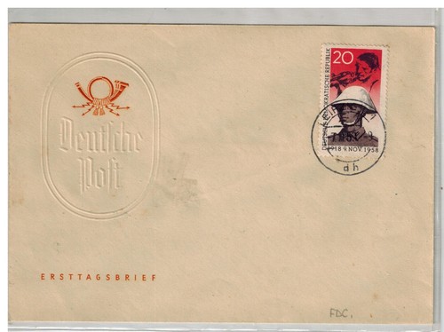 Germania 1958 ddr - ddr, anniversario