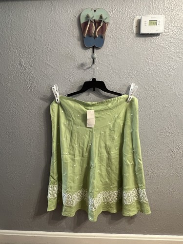 Gonna donna dettaglio verde