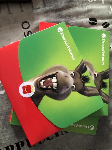 Sorpresa happy meal - happy, dreamworks