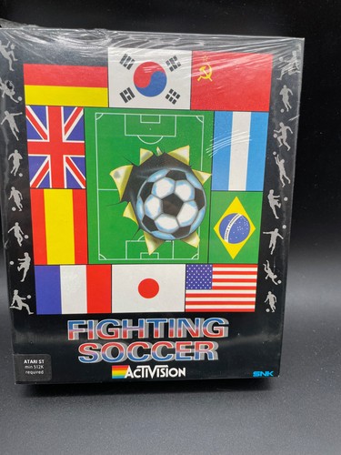 Fighting soccer atari - -, st