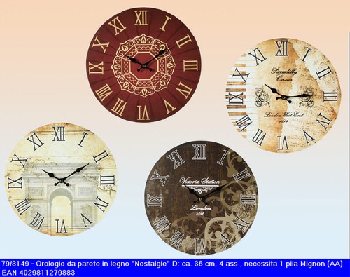 Orologio muro parete in - da,