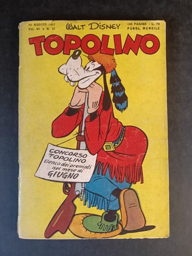 Topolino libretto originale - topolino,