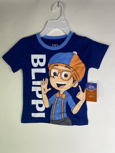 Shirt maglietta blippi blu - t-shirt,