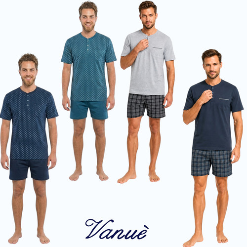 Pigiama uomo cotone estivo - cotone,