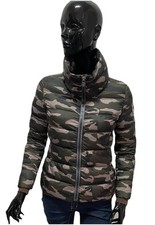 Giacca Donna Colmar Originals Camouflage Piumino Leggero Taglia 40 Made in Italy