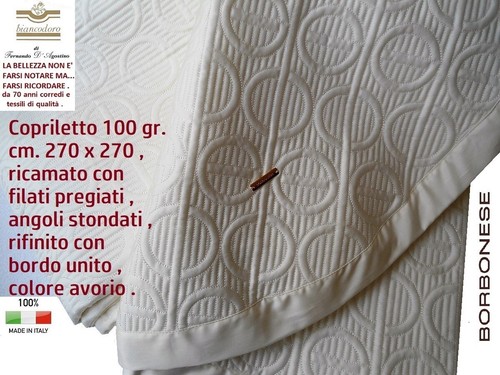 Borbonese copriletto quilt