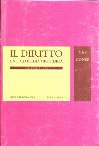 Diritto enciclopedia - diritto,