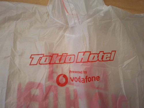Tokio hotel rain poncho - hotel,
