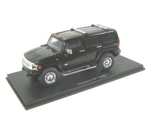 Spark hummer nero 2006 - nero, 1:43