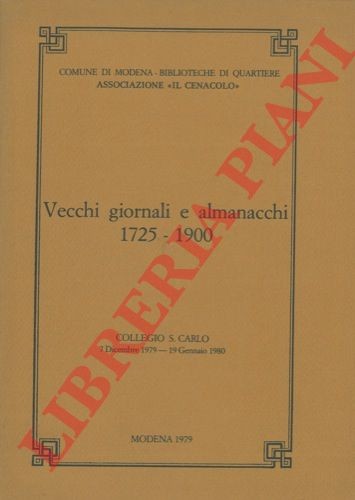 Vecchi giornali almanacchi - vecchi,