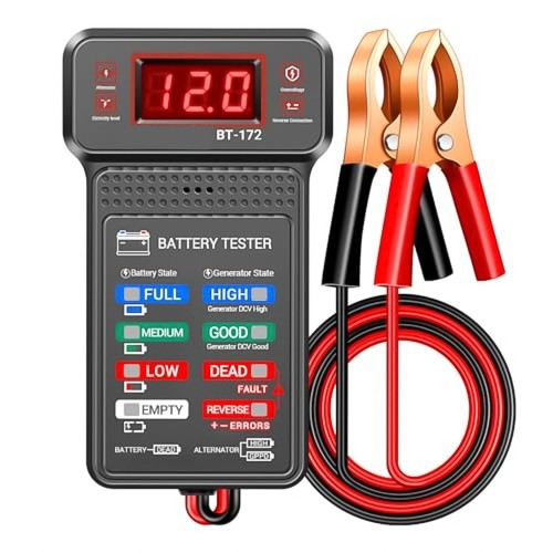 Tester batteria auto display