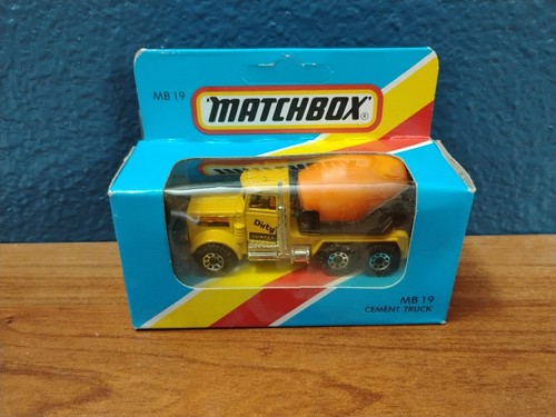 Matchbox giallo cemento - giallo,