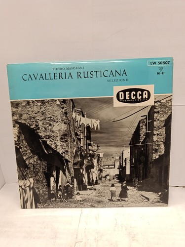 Cavalleria rusticana - lp,