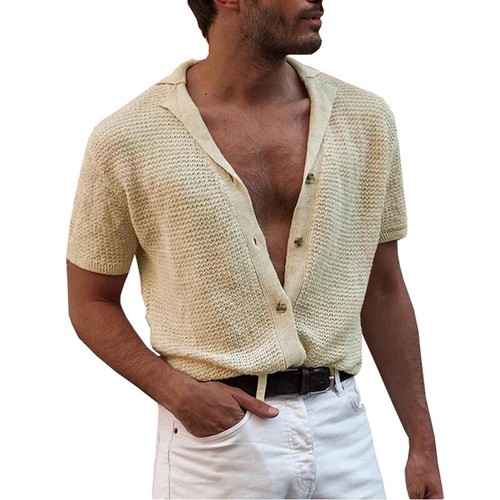 Polo uomo cardigan manica