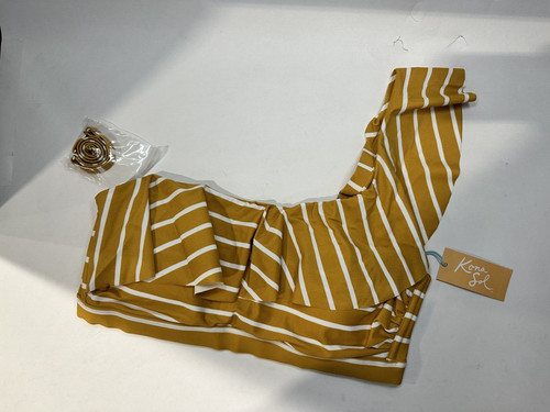 Top bikini donna con volant