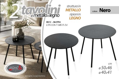 Tavoli metallo tavolini - metallo,