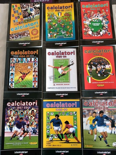 Raccolta album calciatori - raccolta,