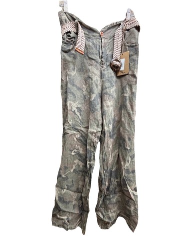 Pantaloni mimetici naiif gamba - pantaloni,